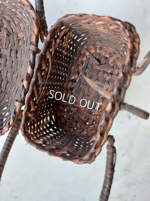 画像11: アンティークドールバスケット