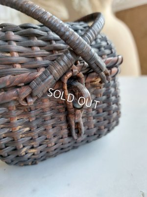 画像2: アンティークドールバスケット