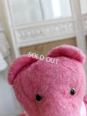 画像9: アンティークピンクテディベア