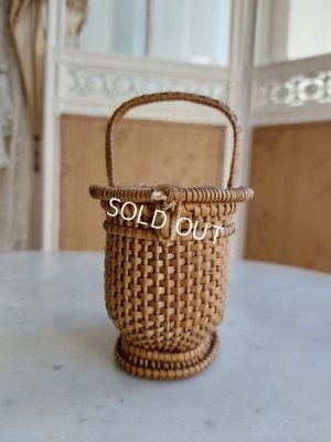 画像9: アンティークドールバスケット