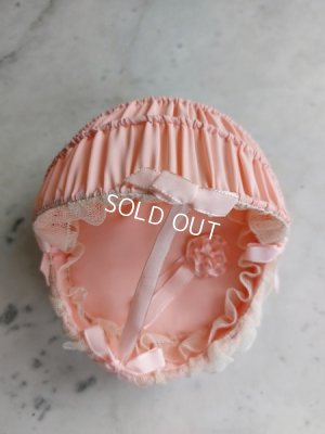 画像12: アンティークセルロイドドール付天蓋ドールベッド