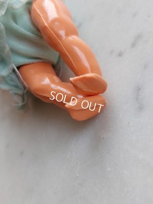 画像23: アンティークセルロイドドール付天蓋ドールベッド