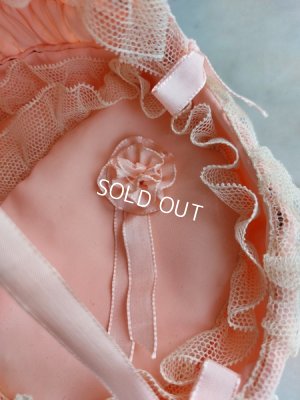 画像7: アンティークセルロイドドール付天蓋ドールベッド