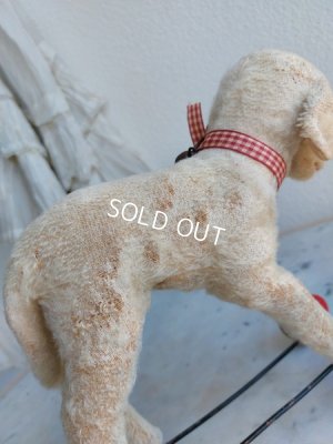 画像13: シュタイフ車輪付羊