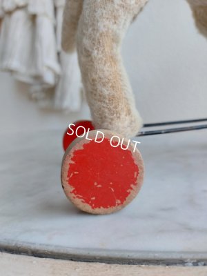 画像10: シュタイフ車輪付羊