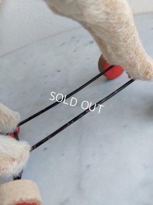 画像11: シュタイフ車輪付羊