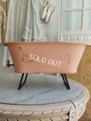 画像15: アンティークドールバスタブ