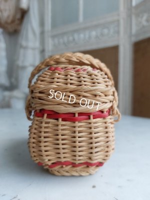 画像10: アンティークドールバスケット