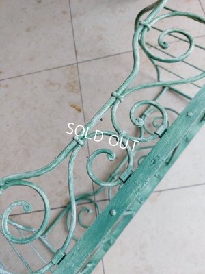 画像5: アンティークアイアンドールベッド