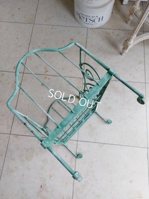 画像21: アンティークアイアンドールベッド