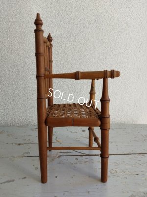 画像8: アンティークドールチェア
