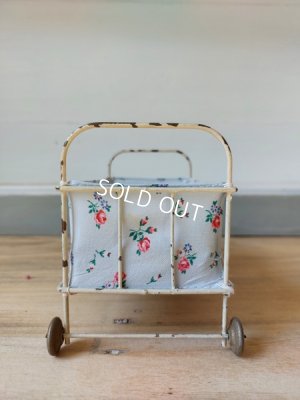 画像9: アンティークドールベッド