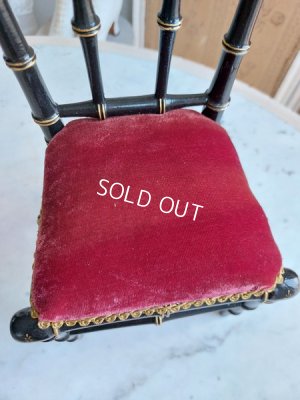 画像10: アンティークナポレオン三世スタイルドールチェア