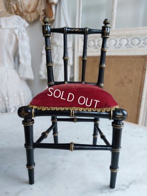 画像6: アンティークナポレオン三世スタイルドールチェア