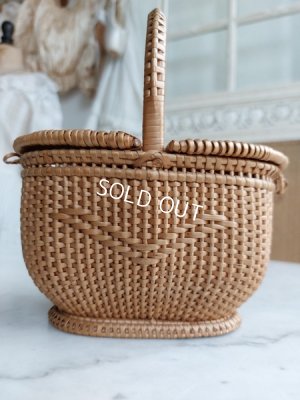 画像8: アンティークドールバスケット