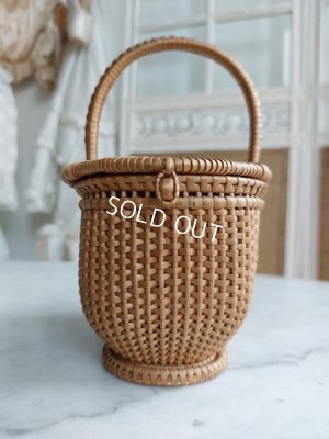 画像10: アンティークドールバスケット