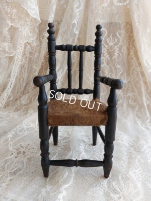 画像2: ナポレオン三世スタイルドールチェア