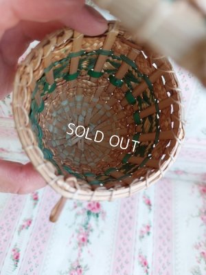 画像6: アンティークたまご型ドールバスケット