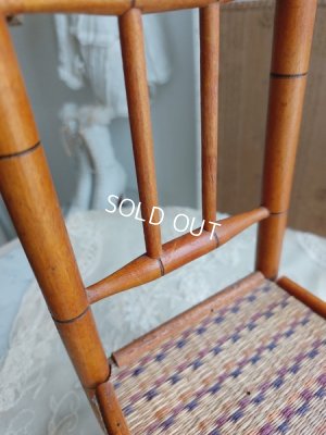 画像8: アンティークドールチェア