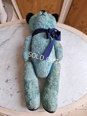 画像2: アンティークブルーテディベア