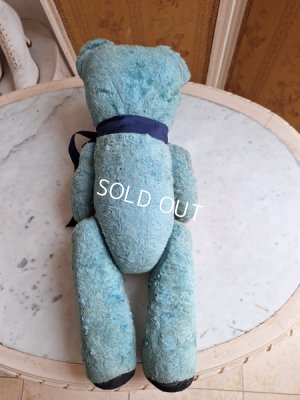 画像10: アンティークブルーテディベア