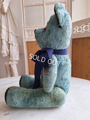 画像14: アンティークブルーテディベア