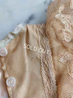 画像2: アンティークレースドールドレス＆ボンネット