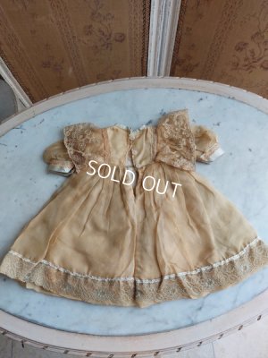画像21: アンティークレースドールドレス＆ボンネット