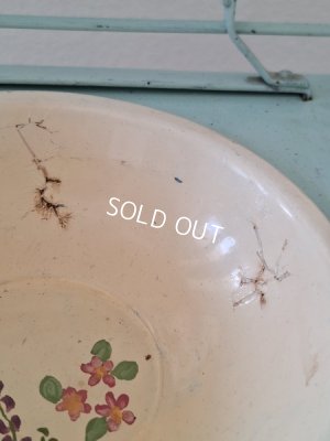 画像22: アンティークブリキウォッシュタブテーブルセット