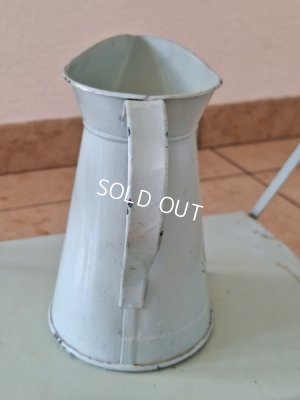 画像3: アンティークブリキウォッシュタブテーブルセット