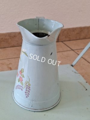 画像5: アンティークブリキウォッシュタブテーブルセット