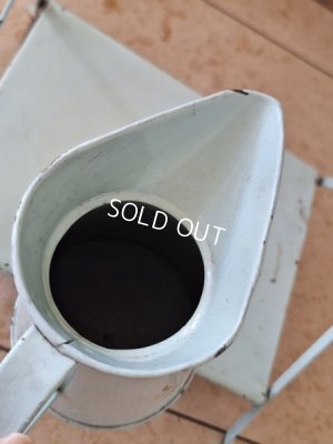 画像7: アンティークブリキウォッシュタブテーブルセット