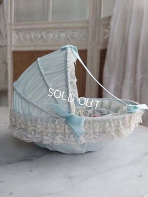 画像10: アンティーク天蓋ドールベッド