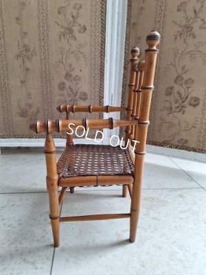 画像11: アンティークドールチェア