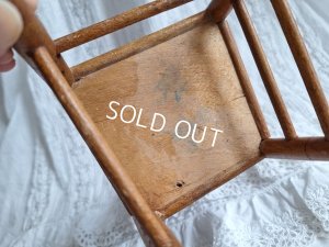 画像14: アンティーク小さなドールチェア