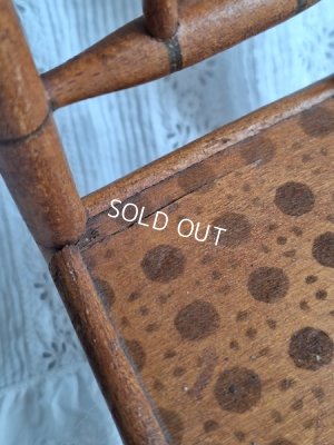 画像13: アンティーク小さなドールチェア