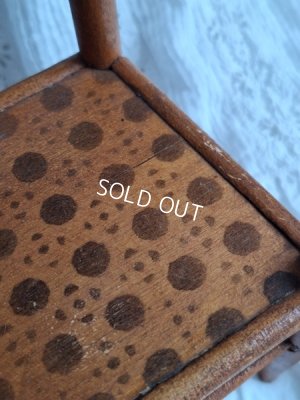 画像12: アンティーク小さなドールチェア