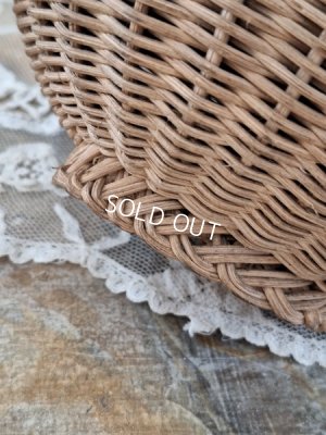 画像5: アンティークエッグ型ドールバスケット