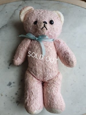 画像7: アンティークピンクテディベア