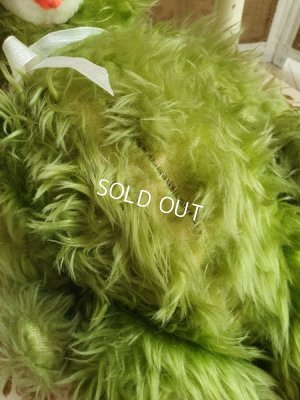 画像13: アンティークグリーンテディベア