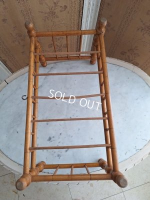 画像12: アンティークドールベッド