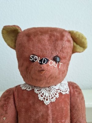 画像2: アンティークピンクテディベア