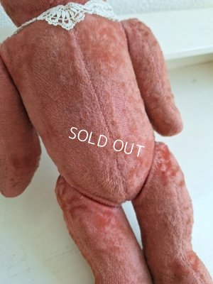 画像9: アンティークピンクテディベア