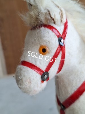 画像6: アンティークゼンマイ仕掛け木馬