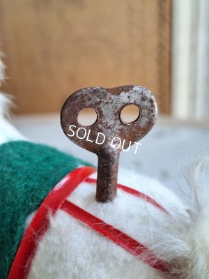 画像4: アンティークゼンマイ仕掛け木馬