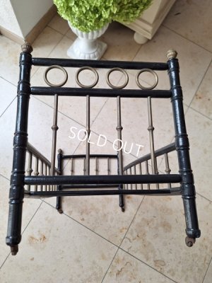 画像3: ナポレオン三世スタイルドールベッド