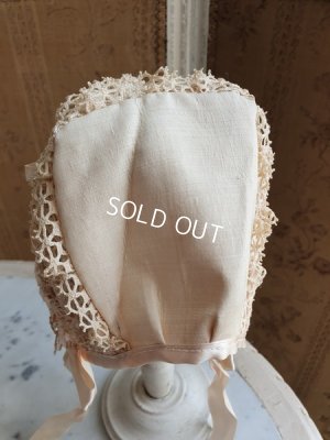 画像23: アンティークレースドールドレス＆ボネ