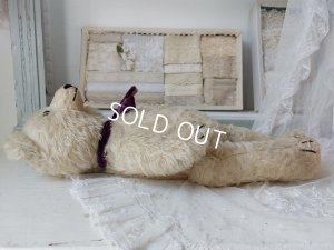 画像12: アンティークホワイトテディベア