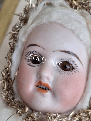 画像18: クリスマスコスチュームアンティークビスクドール