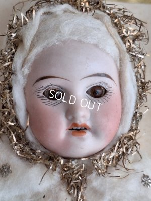 画像19: クリスマスコスチュームアンティークビスクドール